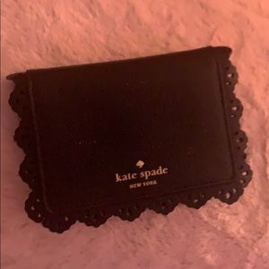 Kate spade lace scallop small wallet